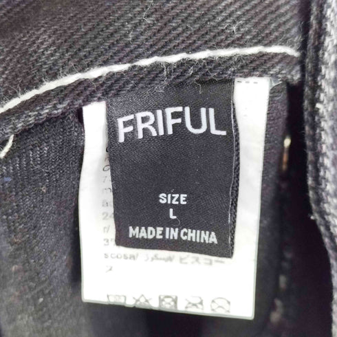 FRIFUL ステッチデザイン デニムスカート レディース JPN:L