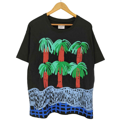 ツモリチサト TSUMORI CHISATO ヤシの木 刺繍クルーネックTシャツ レディース JPN:M