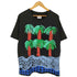ツモリチサト TSUMORI CHISATO ヤシの木 刺繍クルーネックTシャツ レディース JPN:M