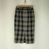 ザラ ZARA チェック柄 ジップ スカート レディース JPN:M