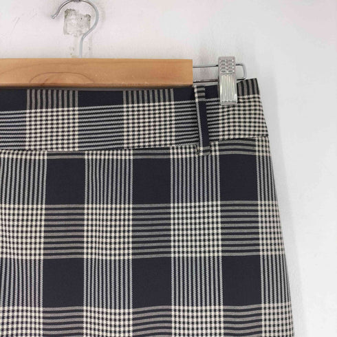 ザラ ZARA チェック柄 ジップ スカート レディース JPN:M