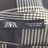 ザラ ZARA チェック柄 ジップ スカート レディース JPN:M