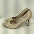 チャールズアンドキース CHARLES&KEITH グリッター ハイヒールパンプス レディース JPN:36