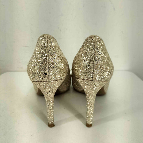 チャールズアンドキース CHARLES&KEITH グリッター ハイヒールパンプス レディース JPN:36