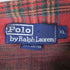 ポロバイラルフローレン Polo by RALPH LAUREN タータンチェック ネル地 ハーフボタン プルオーバーシャツ メンズ import:XL