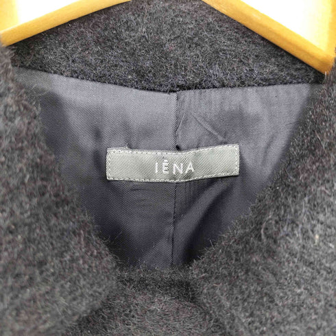イエナ IENA アルパカ混 ウール ケープコート レディース