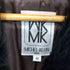 ミッシェルクラン MICHEL KLEIN ジャガード ペイズリー ベルテッド ファーコート レディース EUR:40
