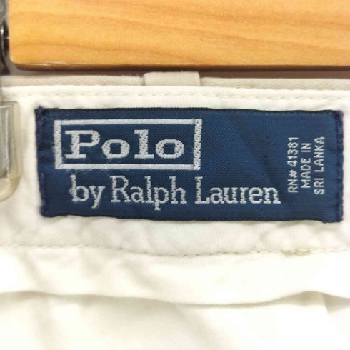 ポロバイラルフローレン Polo by RALPH LAUREN コットン エラスタン ストレート チノパン ポロチノ メンズ 38/32