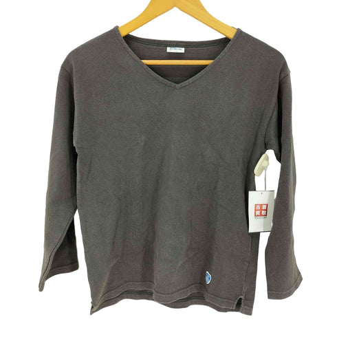 オーシバル ORCIVAL Vネックプルオーバー カットソー レディース 0