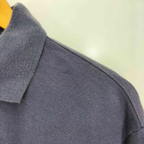 ジョルジオアルマーニ Giorgio Armani 80s~90s 白タグ イタリア製 ロゴ刺繍 S/S ポロシャツ メンズ import:M