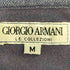 ジョルジオアルマーニ Giorgio Armani 80s~90s 白タグ イタリア製 ロゴ刺繍 S/S ポロシャツ メンズ import:M