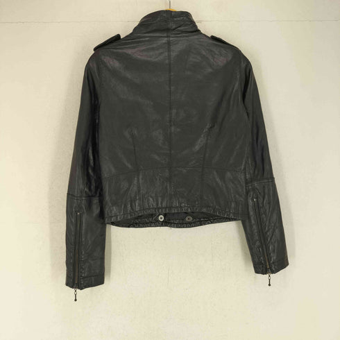 マウジー moussy lamb leather 変形レザージャケット レディース JPN:2