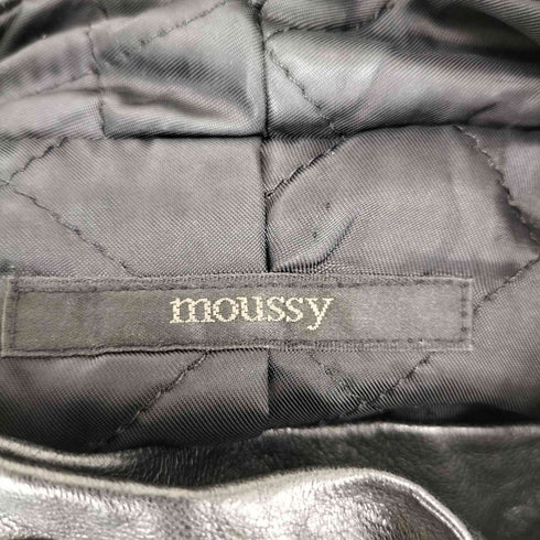 マウジー moussy lamb leather 変形レザージャケット レディース JPN:2