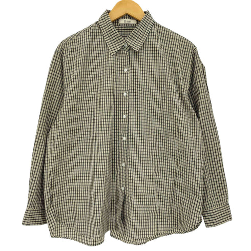 CANAL JEAN El mar コットンチェックシャツ ボックス レディース ONE SIZE