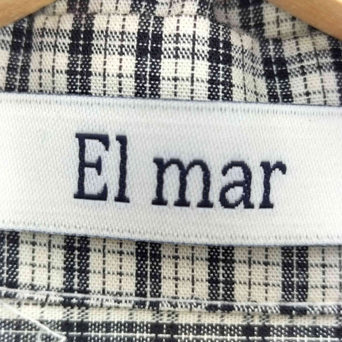 CANAL JEAN El mar コットンチェックシャツ ボックス レディース ONE SIZE