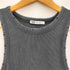 ザラ ZARA ダメージ加工 リブタンクトップ レディース import:M