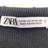 ザラ ZARA ダメージ加工 リブタンクトップ レディース import:M
