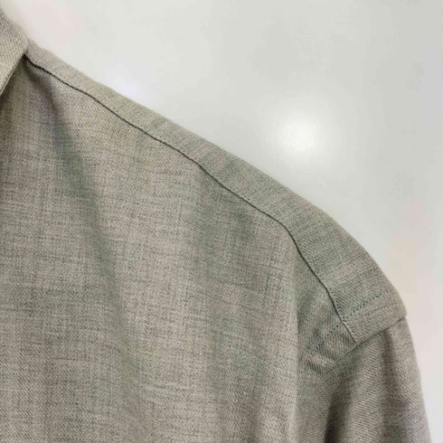 ジョルジオアルマーニ Giorgio Armani 90s 黒タグ イタリア製 L/S レギュラーカラーシャツ メンズ 38/15