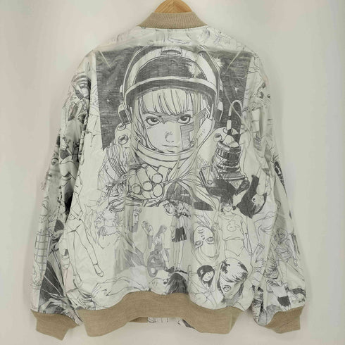 セヴシグ SEVESKIG No more rain MA-1 レディース JPN:XL