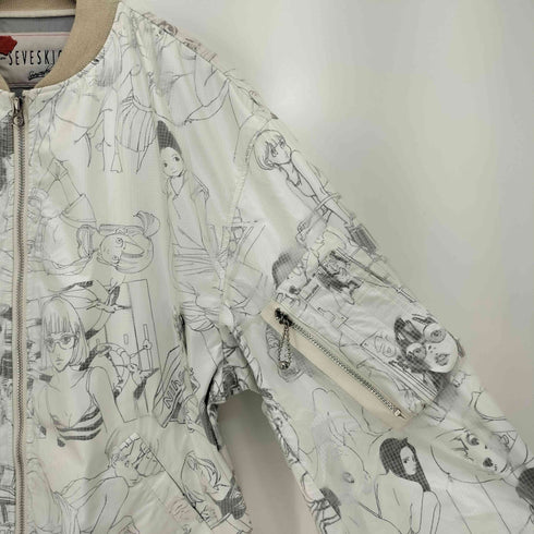 セヴシグ SEVESKIG No more rain MA-1 レディース JPN:XL