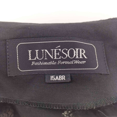 LUNESOIR レース ノーカラージャケット レディース 15ABR