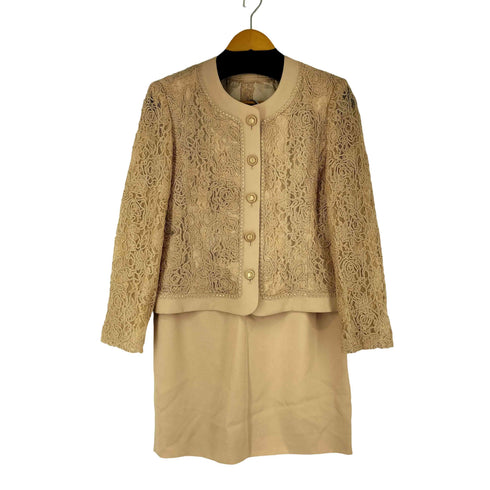 RIFANNE レース ノーカラージャケット セットアップ レディース 11AR