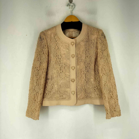 RIFANNE レース ノーカラージャケット セットアップ レディース 11AR