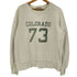 レミレリーフ REMI RELIEF COLORADO 73 ダメージ加工 スウェット レディース JPN:L
