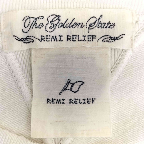 レミレリーフ REMI RELIEF COLORADO 73 ダメージ加工 スウェット レディース JPN:L