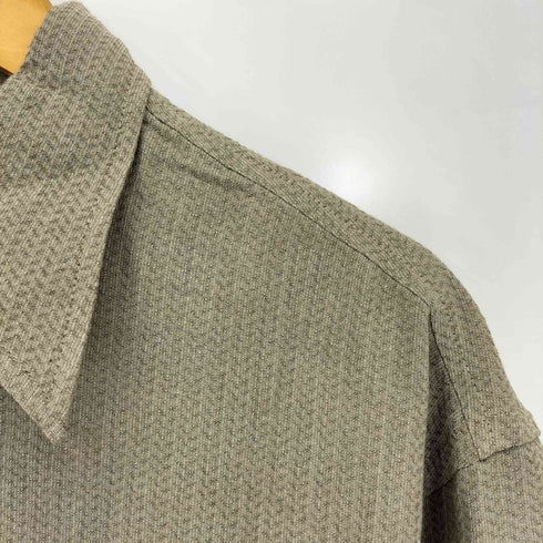ジョルジオアルマーニ Giorgio Armani 90s 黒タグ イタリア製 L/S レギュラーカラーシャツ メンズ EUR:46
