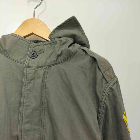 クイックシルバー Quiksilver 00s Y2K ミリタリー モッズコート メンズ import:L