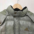 アディダス adidas 00s Y2K ハニカム 迷彩 ファー ダウンコート メンズ JPN:M
