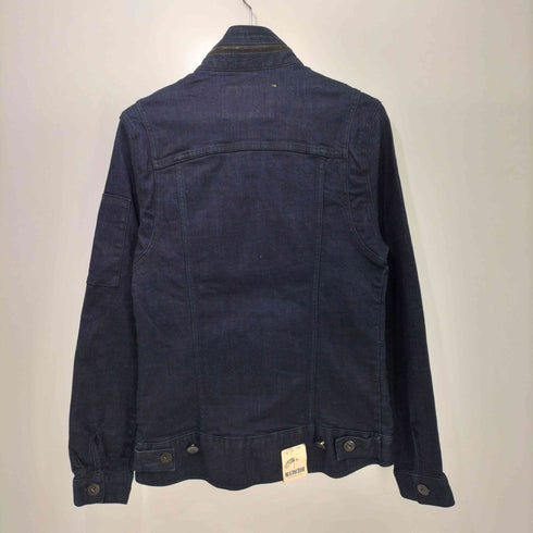 DIGREEN Y2K スタンドカラー デニム ジャケット メンズ import:M