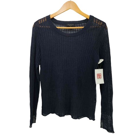 ラグアンドボーン rag&bone リネン100 サマーニット メンズ import:S