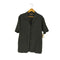 Tasso Elba シルク100% リーフ オープンカラーシャツ メンズ import:L
