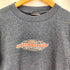 クイックシルバー Quiksilver 90-00s 両面ロゴプリント クルーネック 半袖 Tシャツ メンズ import:S