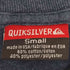 クイックシルバー Quiksilver 90-00s 両面ロゴプリント クルーネック 半袖 Tシャツ メンズ import:S