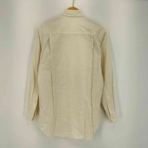 ジョルジオアルマーニ Giorgio Armani 80s~90s 白タグ イタリア製 シングルポケット コーデュロイ L/Sボタンダウンシャツ メンズ 38/15