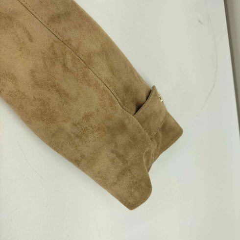ザラ ZARA スエード ハイネック ジャケット レディース US XS