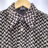 ジョルジオアルマーニ Giorgio Armani 90s 黒タグ イタリア製 幾何学模様 L/S レギュラーカラーシャツ メンズ EUR:46