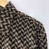 ジョルジオアルマーニ Giorgio Armani 90s 黒タグ イタリア製 幾何学模様 L/S レギュラーカラーシャツ メンズ EUR:46