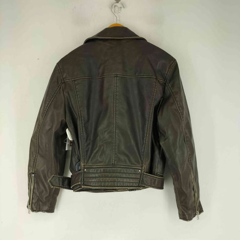 ザラ ZARA ダブル ライダースジャケット レディース US XS