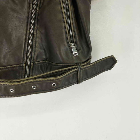 ザラ ZARA ダブル ライダースジャケット レディース US XS
