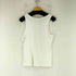 カルバンクラインジーンズ Calvin Klein Jeans フロントプリント リブタンクトップ レディース import:XXL
