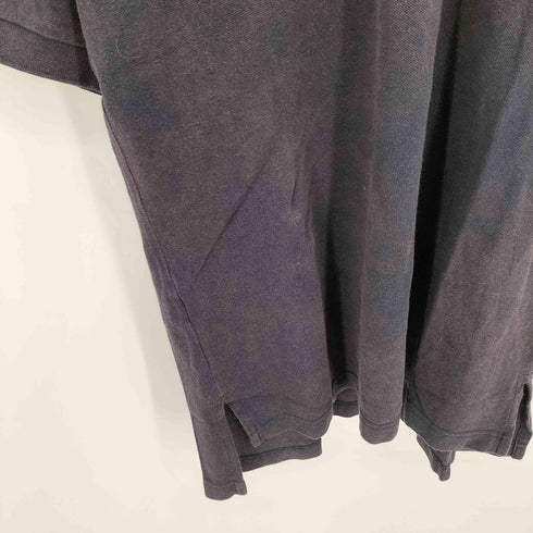 アルマーニコレツィオーニ ARMANI COLLEZIONI 80s~90s 白タグ イタリア製 ロゴ刺繍 S/S ポロシャツ メンズ import:M