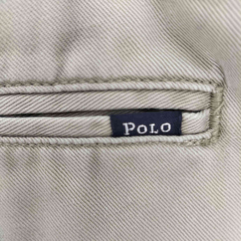 ポロラルフローレン POLO RALPH LAUREN CLASSICFIT クラシック フィット 裏地ストライプ ストレート チノパンツ メンズ 33/32