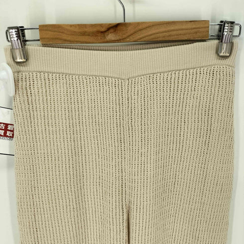 フレームワーク FRAMeWORK カギ針ニットパンツ レディース JPN:38