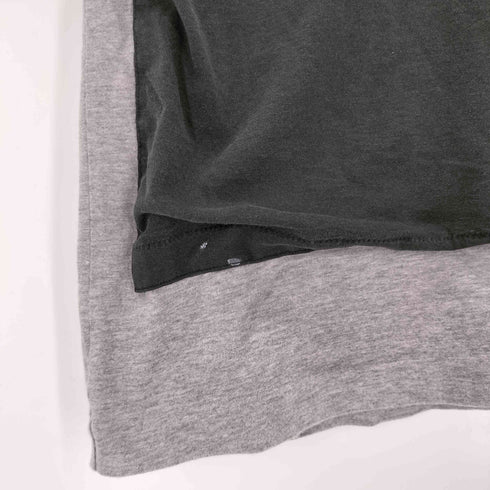 コムデギャルソン COMME des GARCONS 13ss カレッジロゴドッキングTシャツ メンズ import:L
