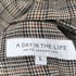 アデイインザライフユナイテッドアローズ A day in the life UNITED ARROWS リネンチェック ジップシャツ メンズ import:L