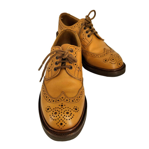 トリッカーズ Trickers ウイングチップ ドレスシューズ メンズ S
